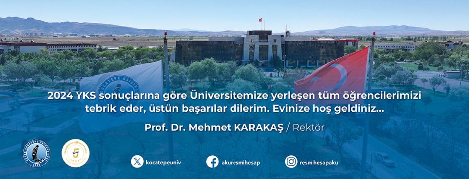 2024 YKS Yerleştirme Sonucuna göre Üniversitemizi Kazanan Öğrencilerimizin Dikkatine